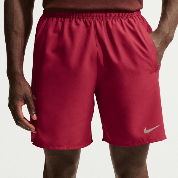 Men's Running Shorts Nike Miler 7in Shorts  Tough Red/Sport Red/Reflective Silver IF2070608