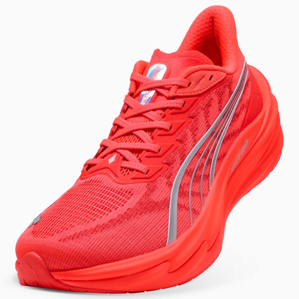 Puma Deviate NITRO 4 - Ultra Red/Silver