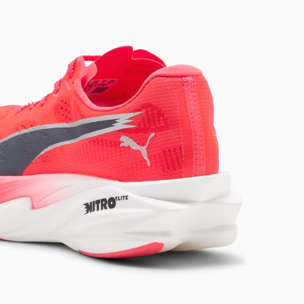 Puma Deviate NITRO Elite 4 - Ultra Red/Inky Depths/White
