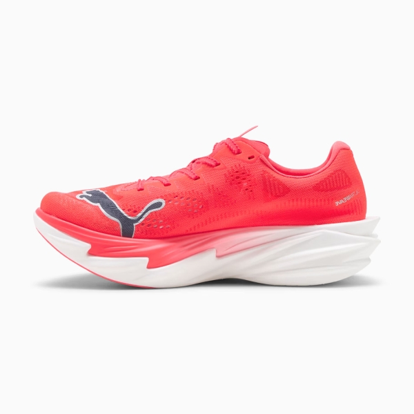 Puma Deviate NITRO Elite 4 - Ultra Red/Inky Depths/White