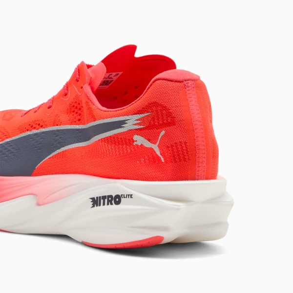 Puma Deviate NITRO Elite 4 - Ultra Red/Inky Depths/White