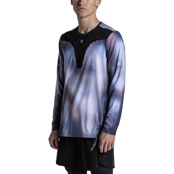 Men's Running Shirt XBionic Corefusion Run Shirt  Chrome R1PRW25MG100