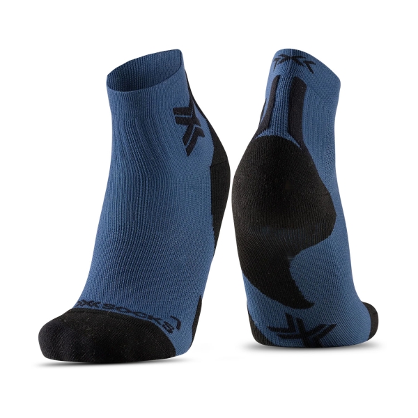 Socks XBionic Run Discover Ankle Socks  Marine/X Black R7DIS24MA097
