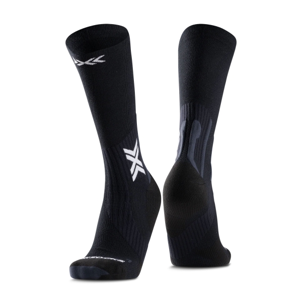 Socks XBionic Run Perform Warm Crew Socks  X Black/Light Grey RQPWW24UB121