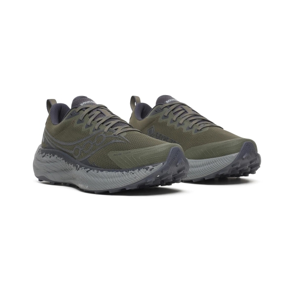 Saucony Ride TR3 GTX - Fatigue/Ebony