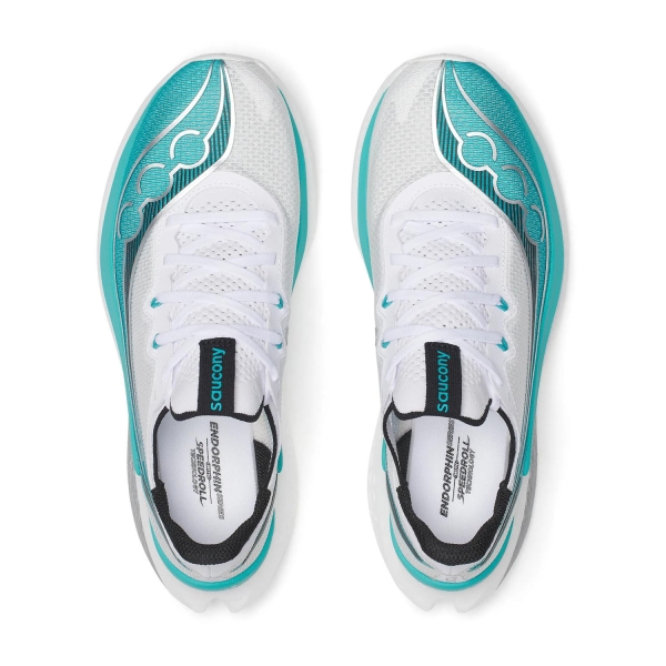 Saucony Endorphin Pro 5 - White/Tranquil
