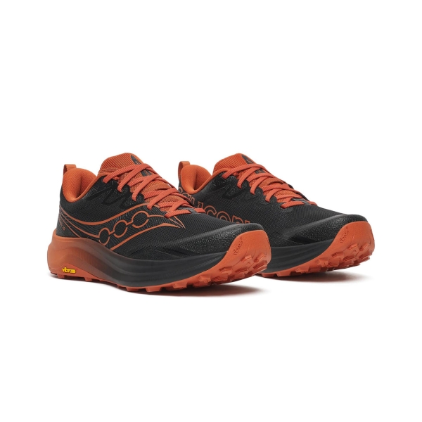 Saucony Peregrine 16 - Black/Rust