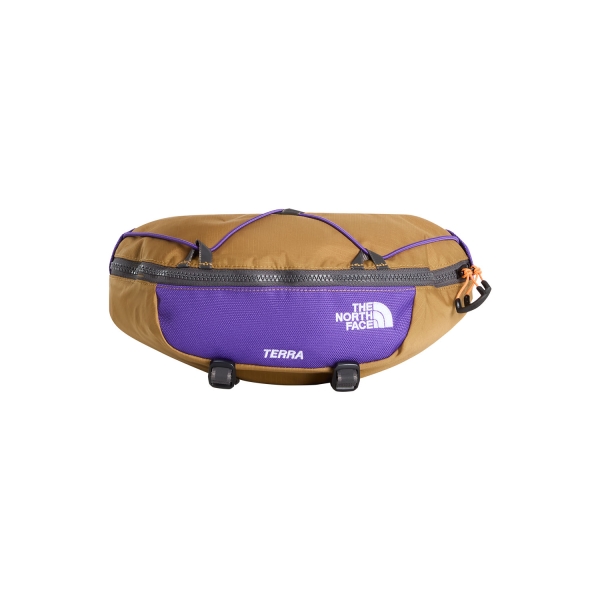 Running Belts The North Face Terra Lumbar 3L Waistpack  Utility Brown/Peak Purple/Anthracite Grey NF0A81EO0XT