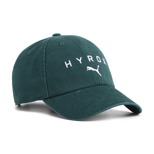Hats & Visors Puma x HYROX BB Cap  Dark Green 02679602