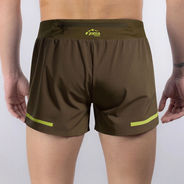 Joma R-Trail Nature 4in Shorts - Brown