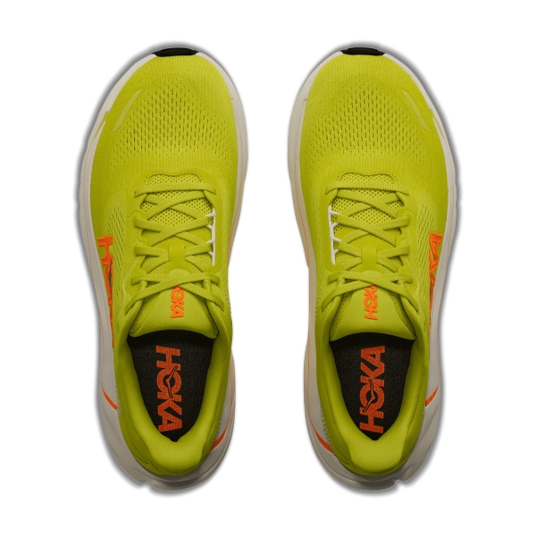 Hoka Arahi 9 Wide - Citrus/Neon Tangerine