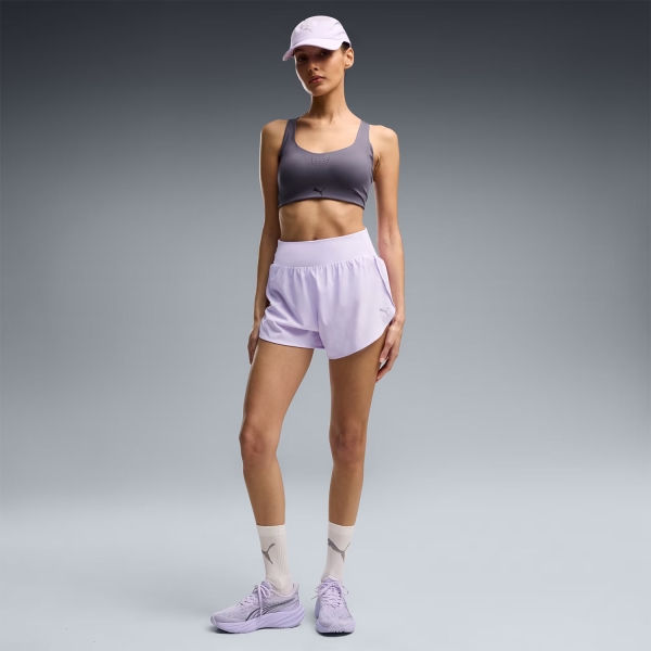 Puma Dreamrun dryCELL 3in Shorts - Light Lavender