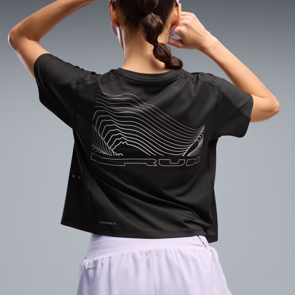 Puma Brightstride CLOUDSPUN T-Shirt - Black