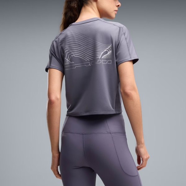 Puma Brightstride CLOUDSPUN T-Shirt - Inky Depths