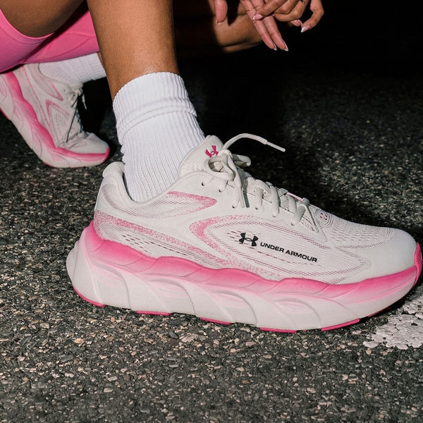 Under Armour HB Runner 2 - Summit White/Virtual Pink/Ultimate Black