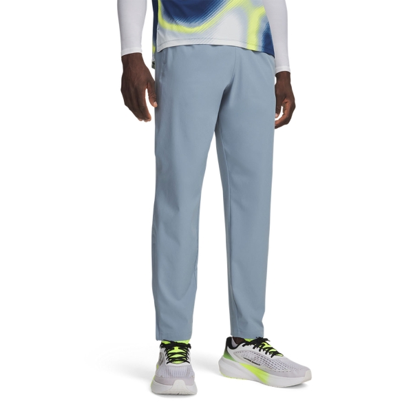 Men's Running Tights and Pants Under Armour Velociti Storm Pants  Blue Wind/Reflective 60151080448