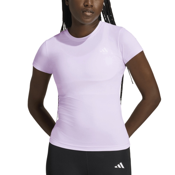 Women's Fitness & Training T-Shirt adidas PrimeLift Essentials Contour TShirt  Frozen Purple KQ8386