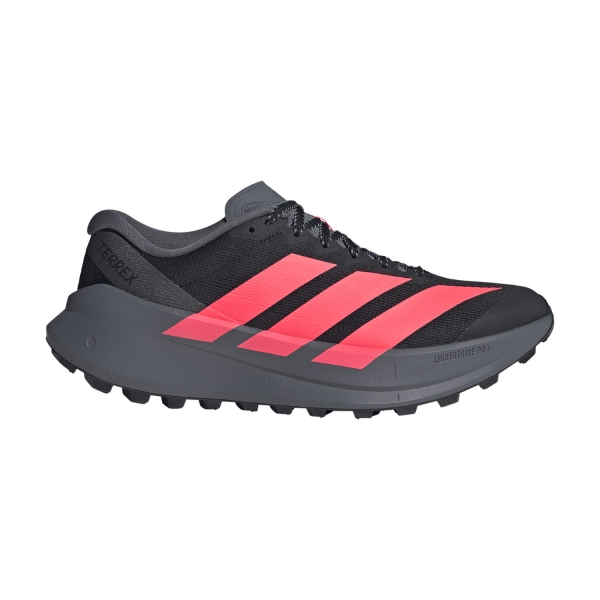 Men's Trail Running Shoes adidas Terrex Agravic SL  Core Black/Solar Turbo/Aurora Onix KZ8663