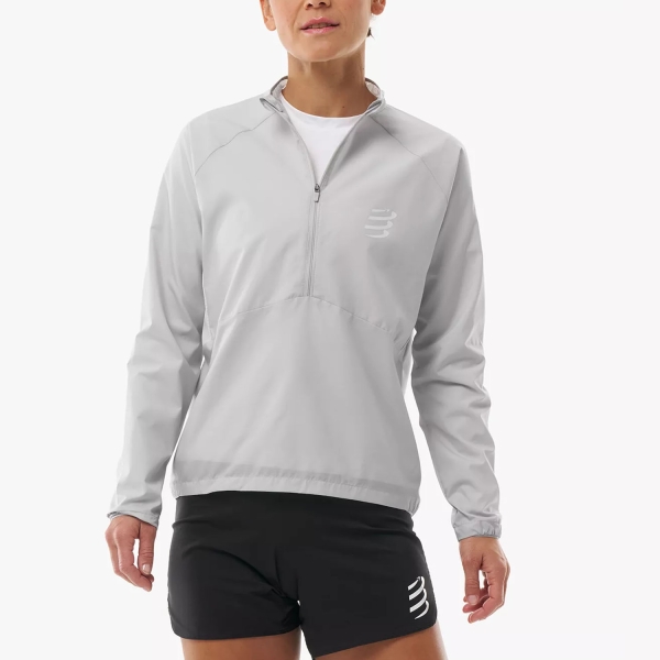  Compressport Aura Windproof Jacket  Gray Violet AJVW13651082