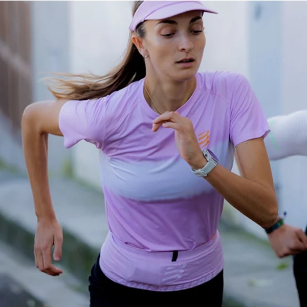 Compressport Free 2.0 Cintura - Orchid/Apricot