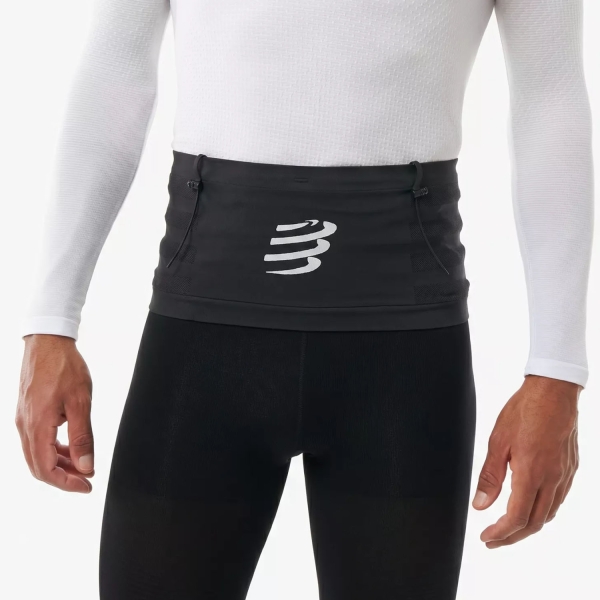  Compressport Free Pro 2.0 Belt  Black/White XRPU14199002