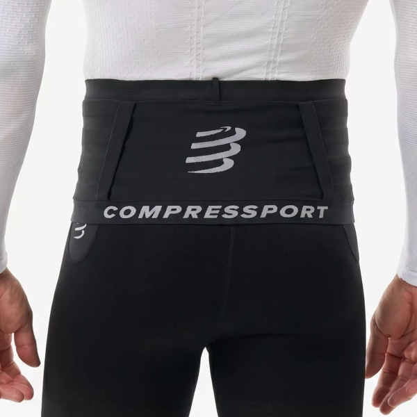 Compressport Free Pro 2.0 Belt - Black/White