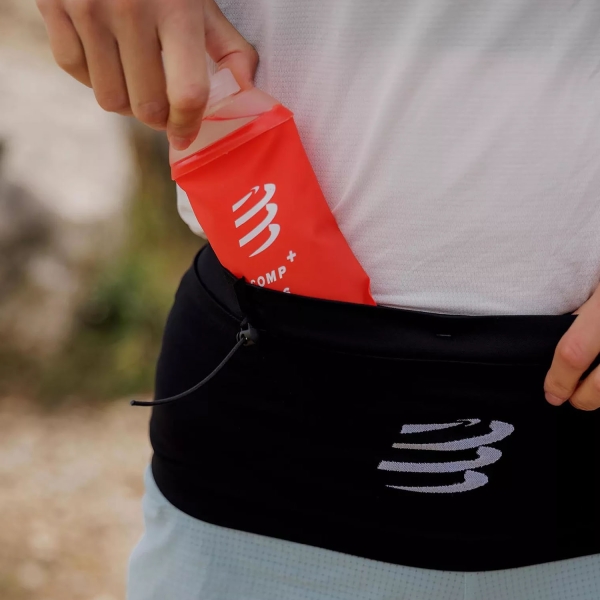 Compressport Free Pro 2.0 Belt - Black/White