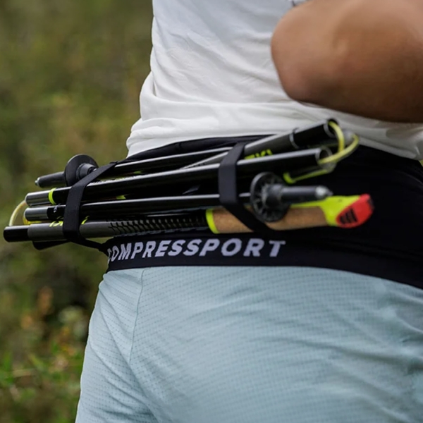 Compressport Free Pro 2.0 Belt - Black/White
