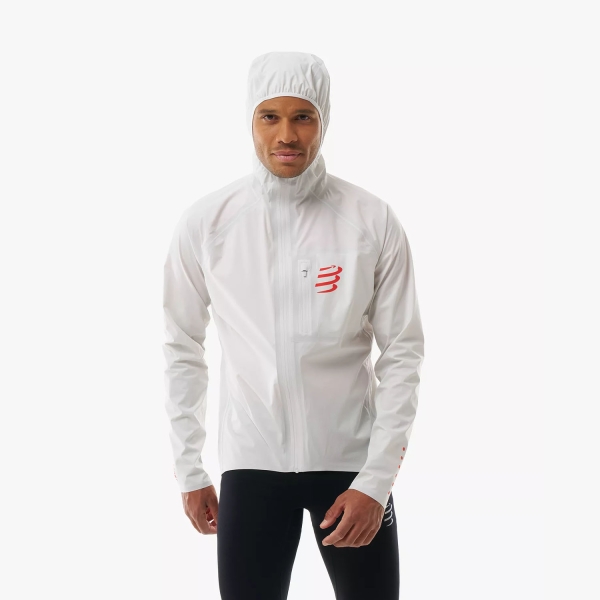 Compressport Thunderstorm 30k/60k Jacket - Off White