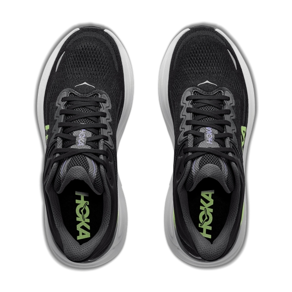 Hoka Bondi 9 - Black/Neon Yuzu