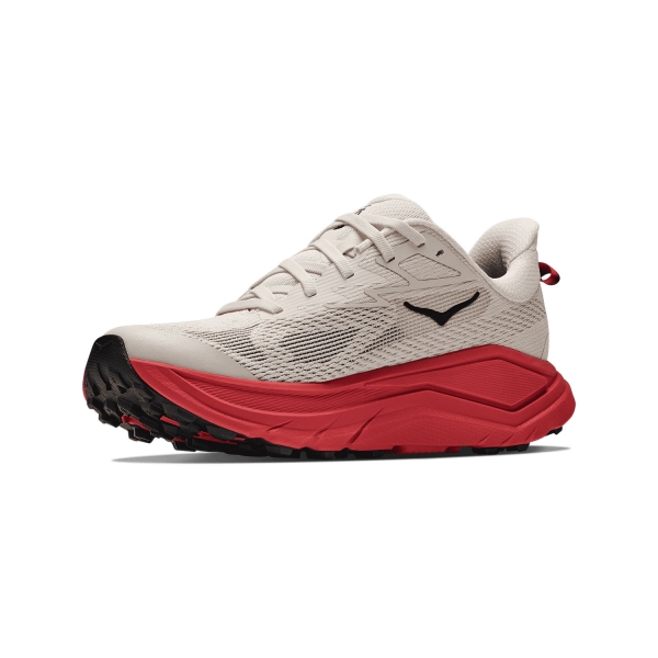 Hoka Challenger 8 - Alabaster/Burnt Red