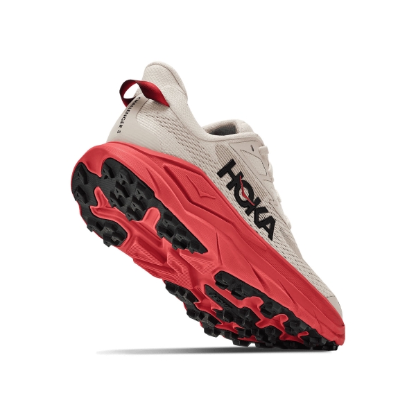 Hoka Challenger 8 - Alabaster/Burnt Red