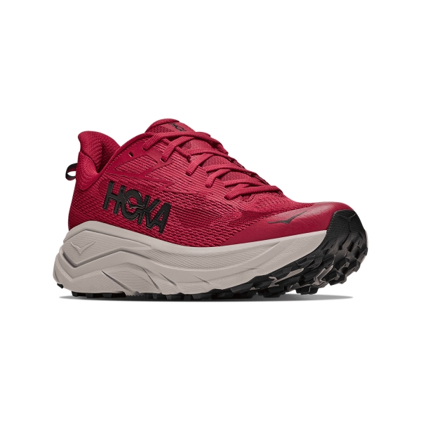 Hoka Challenger 8 - Red Agate/River Rock Grey