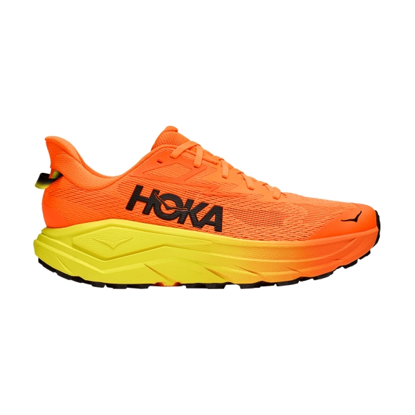 Men's Trail Running Shoes Hoka Challenger 8  Neon Tangerine/Citrus 1168716NNGR