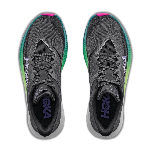 Hoka Rocket X 3 - Black/Neon Nebula