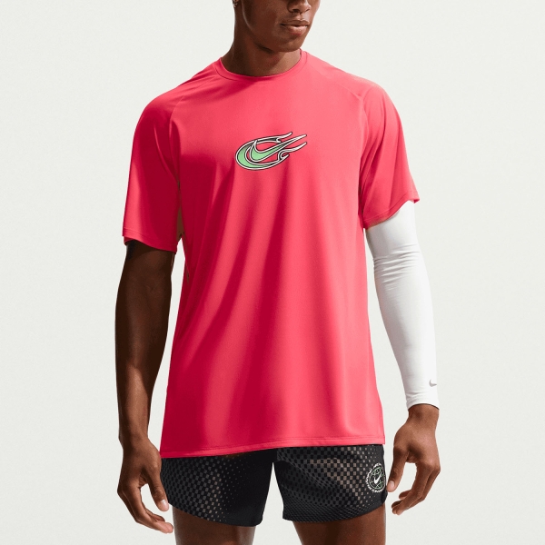 Men's Running T-Shirt Nike Stride Unstoppable TShirt  Fusion Red IO1417606