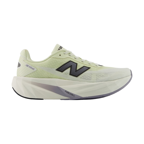 Women's Performance Running Shoes New Balance FuelCell Rebel v5  Pistachio Butter/Sea Salt WFCX8UV