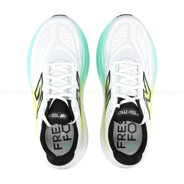 New Balance Fresh Foam X More v6 - NB 103 White/Bright Mint