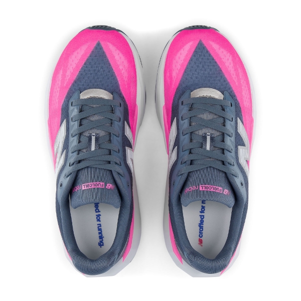 New Balance FuelCell Rebel v5 - Shadow Blue/Pink Heat