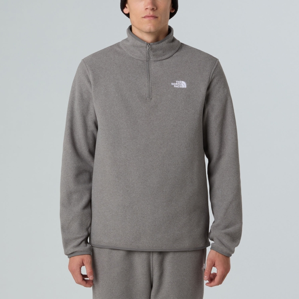Men's Outdoor Jacket and Shirt The North Face Glacier Fleece Sweatshirt  TNF Mid Grey Heather NF0A8D0QCQI
