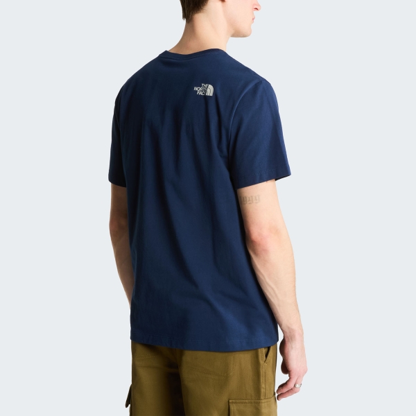 The North Face Mountain Line T-Shirt - Summit Navy