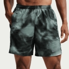 Nike Dri-FIT Miler AOP 7in Shorts - Black/Reflective Silver