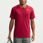 Nike Dri-FIT Swoosh Logo T-Shirt - Tough Red/White