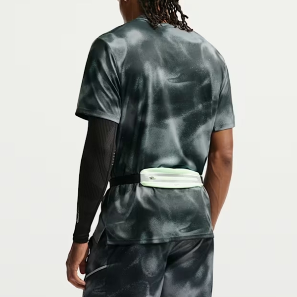 Nike Dri-FIT UV Miler AOP T-Shirt - Black/Reflective Silver