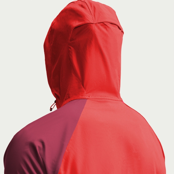 Nike Impossibly Giacca - Black/Light Crimson/Tough Red
