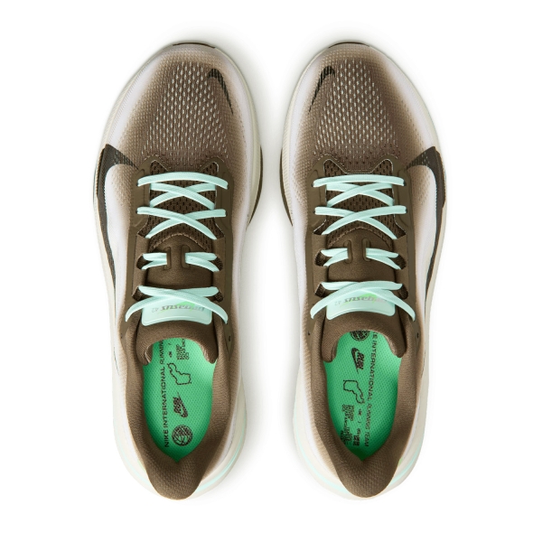 Nike Pegasus 42 - Ironstone/Black/Sea Glass/Arctic Green