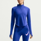 Nike Tempo Swoosh Shirt - Old Royal/Pink Rise