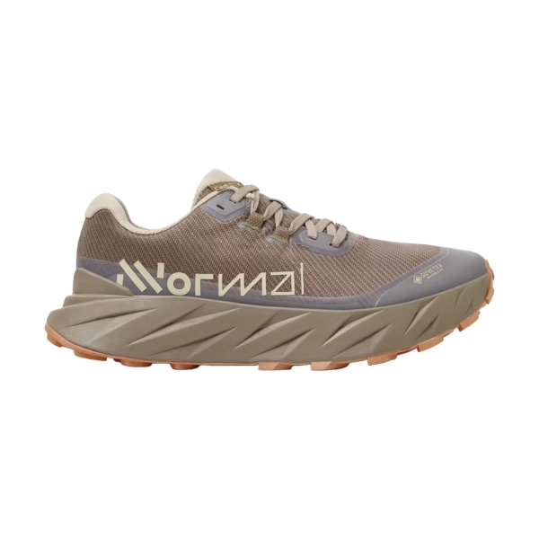 Men's Trail Running Shoes NNormal Cadi GTX  Brown NX4CD1M002
