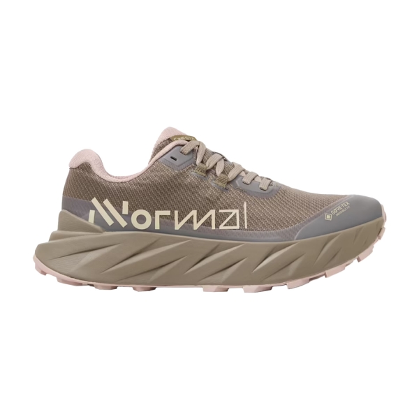 Women's Trail Running Shoes NNormal Cadi GTX  Brown NX4CD1W002