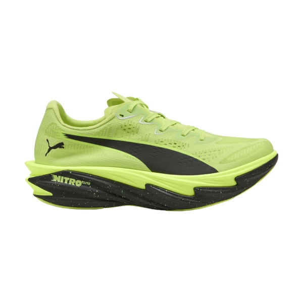 Women's Performance Running Shoes Puma Deviate NITRO Elite 4  Sunny Lime/Black 31212810